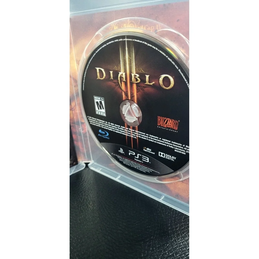 Diablo 3 PS3 PlayStation 3 - Incert, Very Clean, Tested & Working!